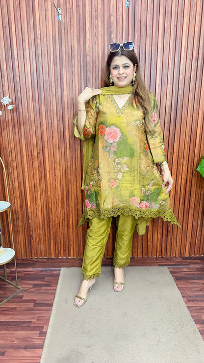 Premium C cut Style suit set