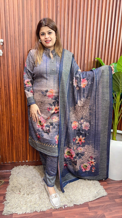 Karachi Digital Woolen Suit Set