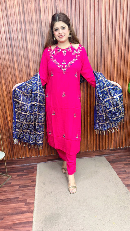Halter neck Cotton suit
