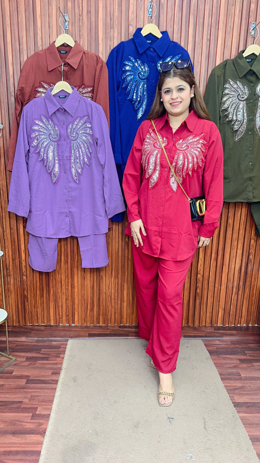 Premium Handwork Cotton coord set
