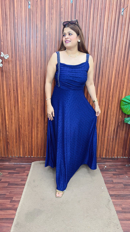 Classy Shoulder Strap Dress