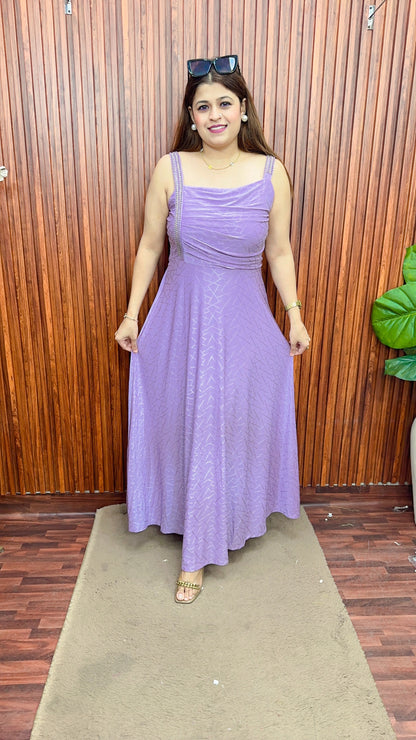 Classy Shoulder Strap Dress