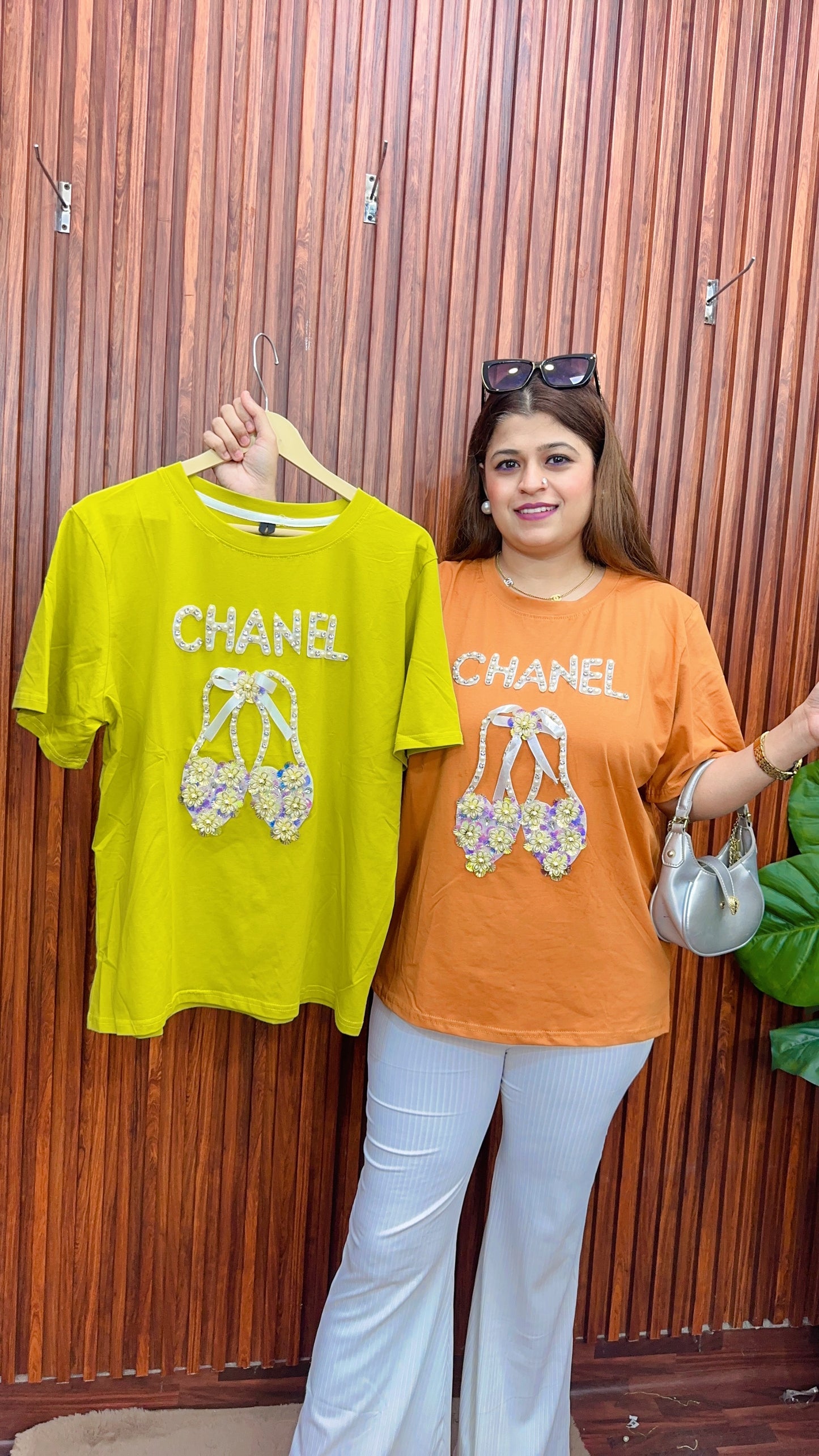 Chanel Imported cotton Top
