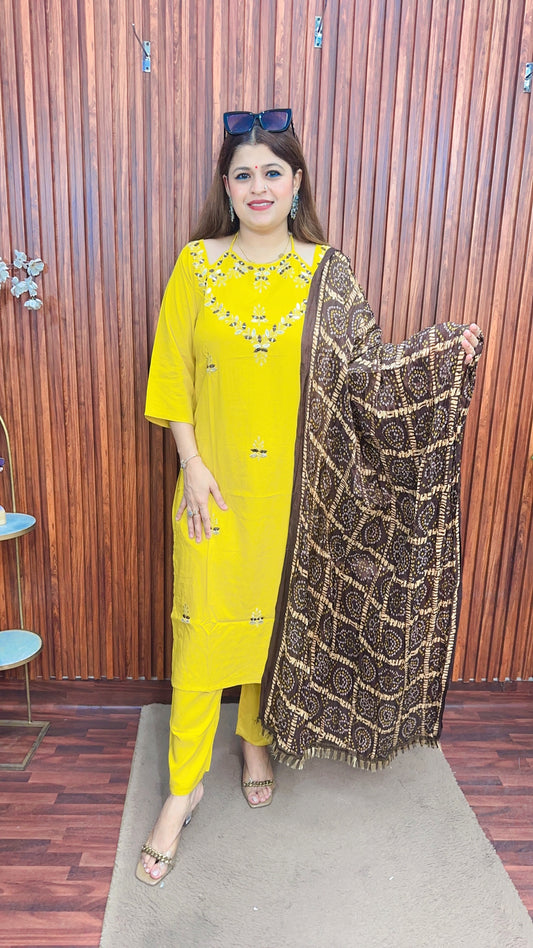 Halter neck Cotton suit