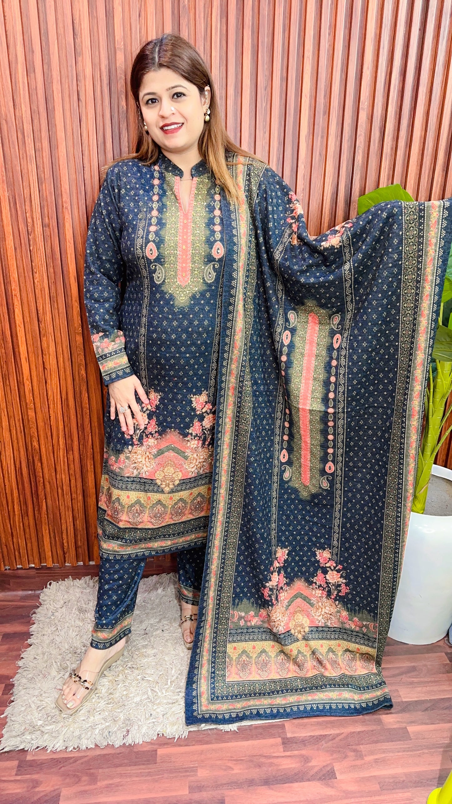 Karachi Digital Woolen Suit Set