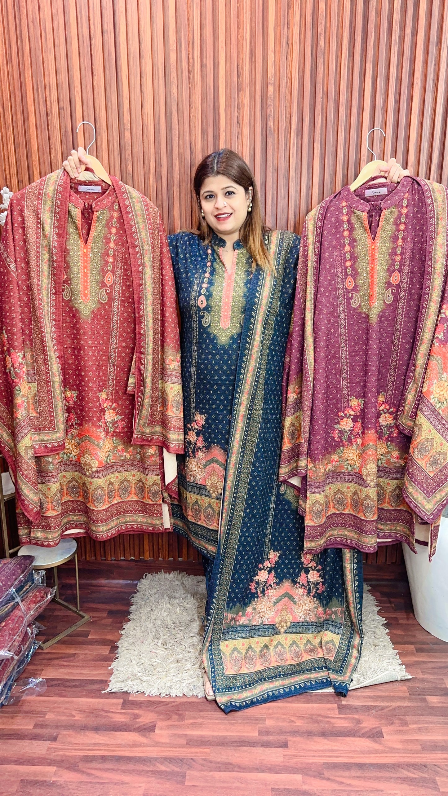 Karachi Digital Woolen Suit Set