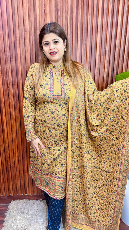 Karachi Digital Woolen Suit Set