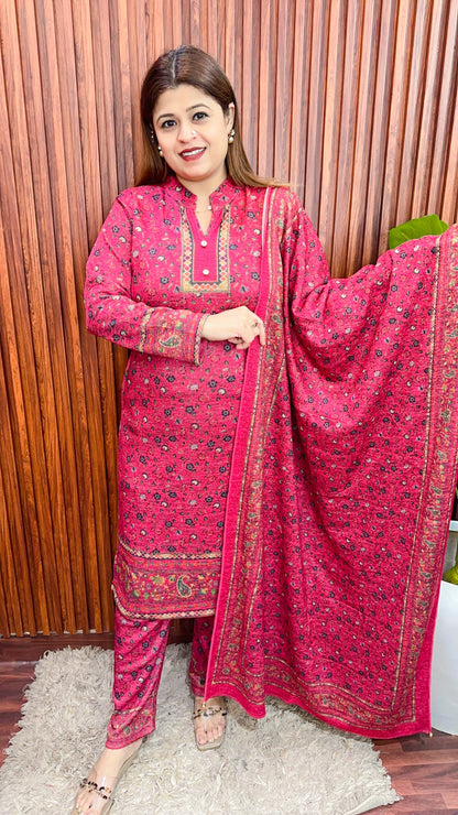 Karachi Digital Woolen Suit Set