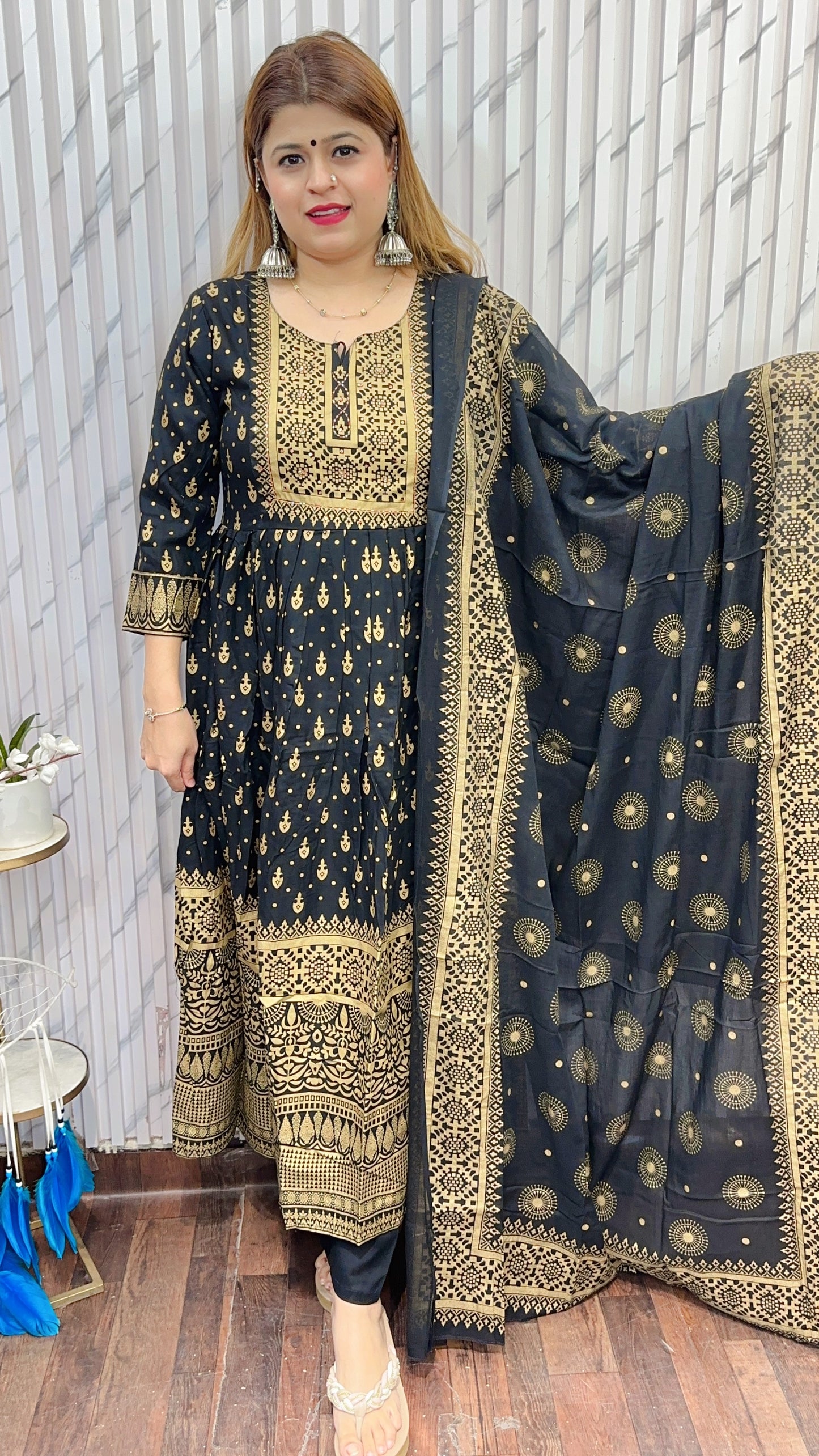 Black Anarkali Suits