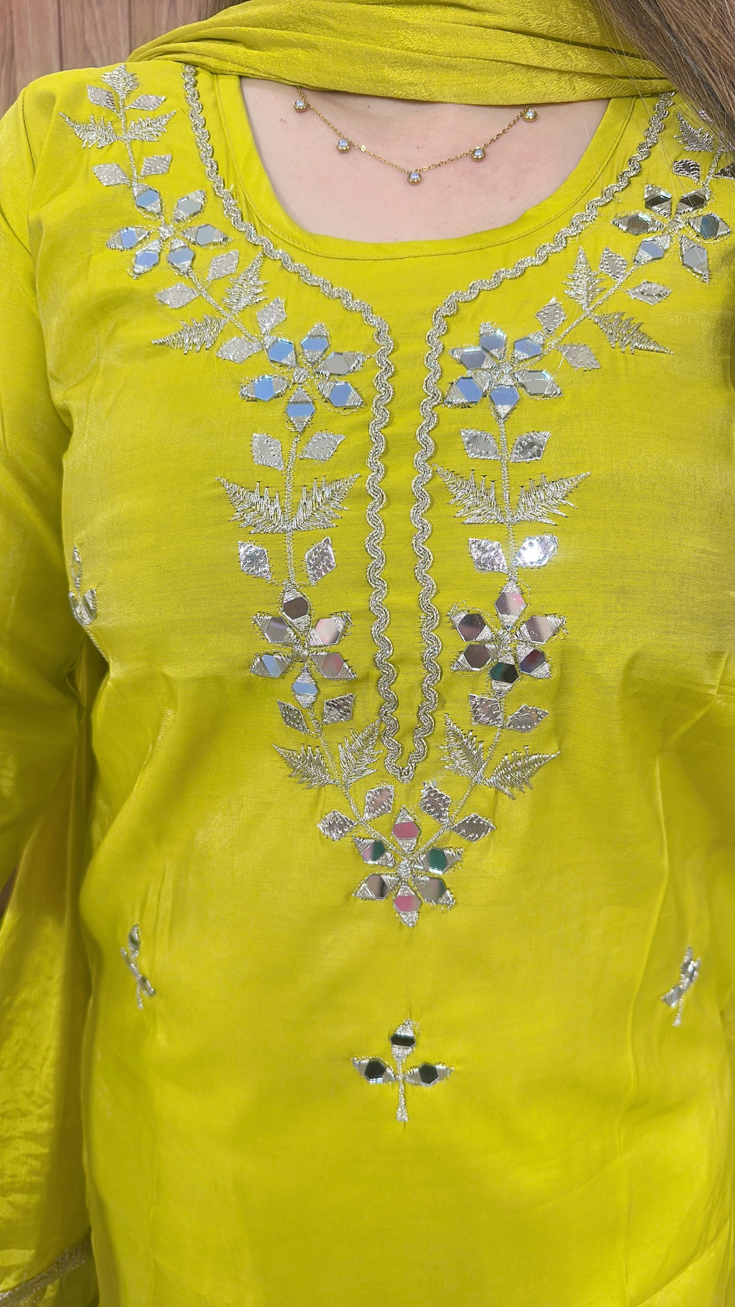 Rani Cotton shimmer Suit Set