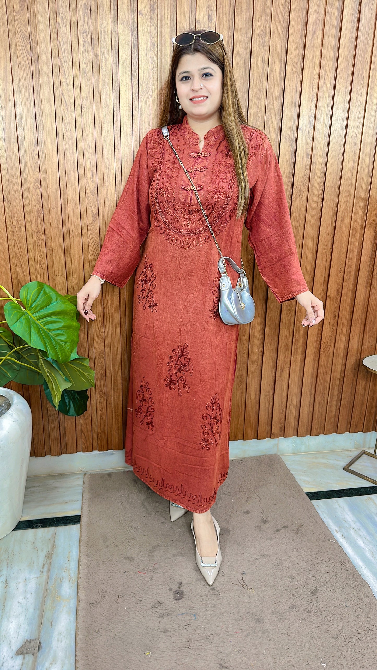 Pure Cotton Marble Dress