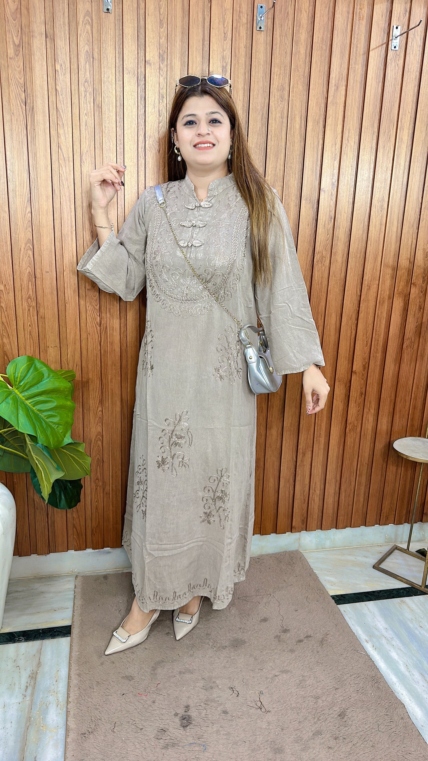 Pure Cotton Marble Dress