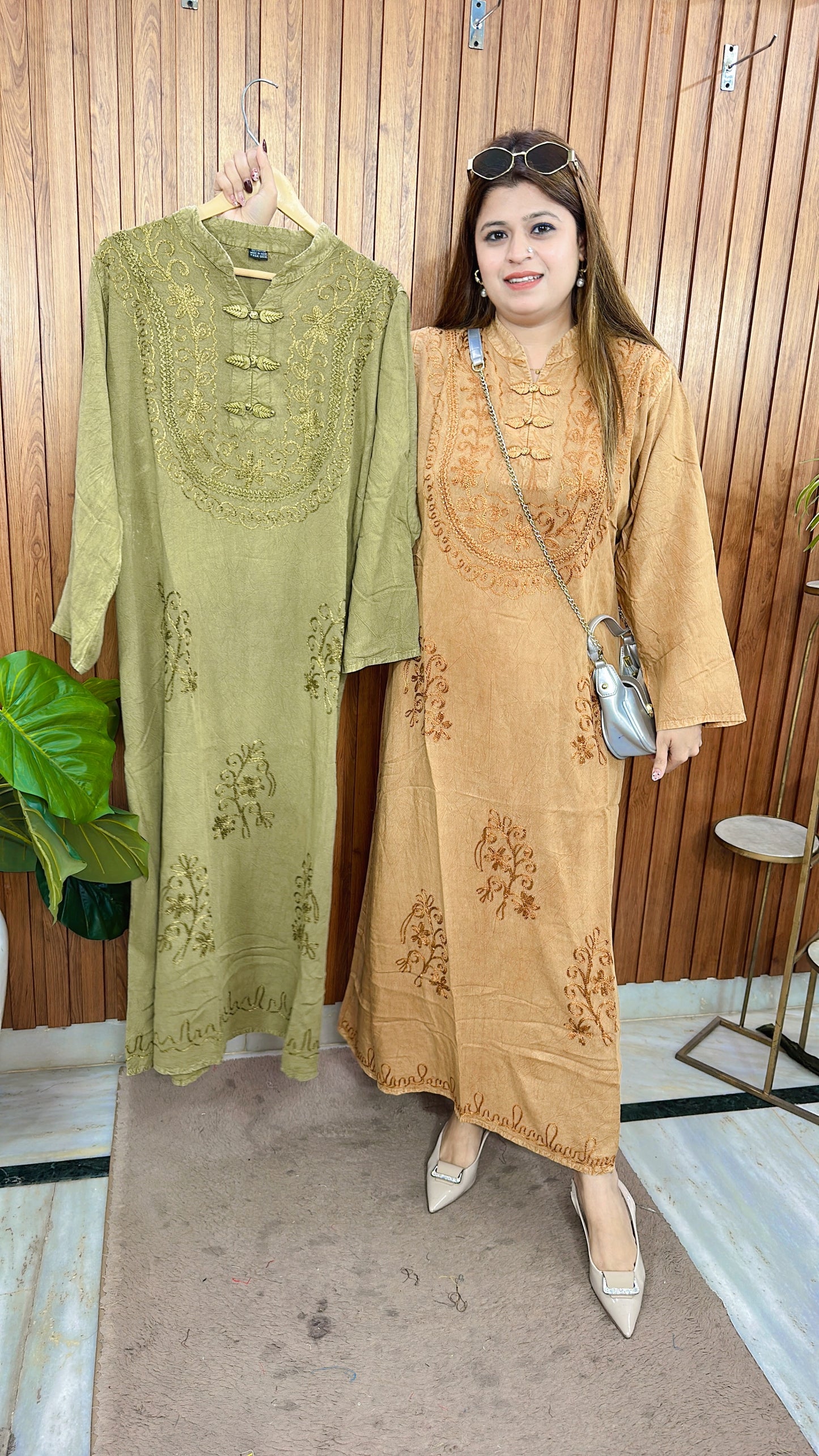 Pure Cotton Marble Dress