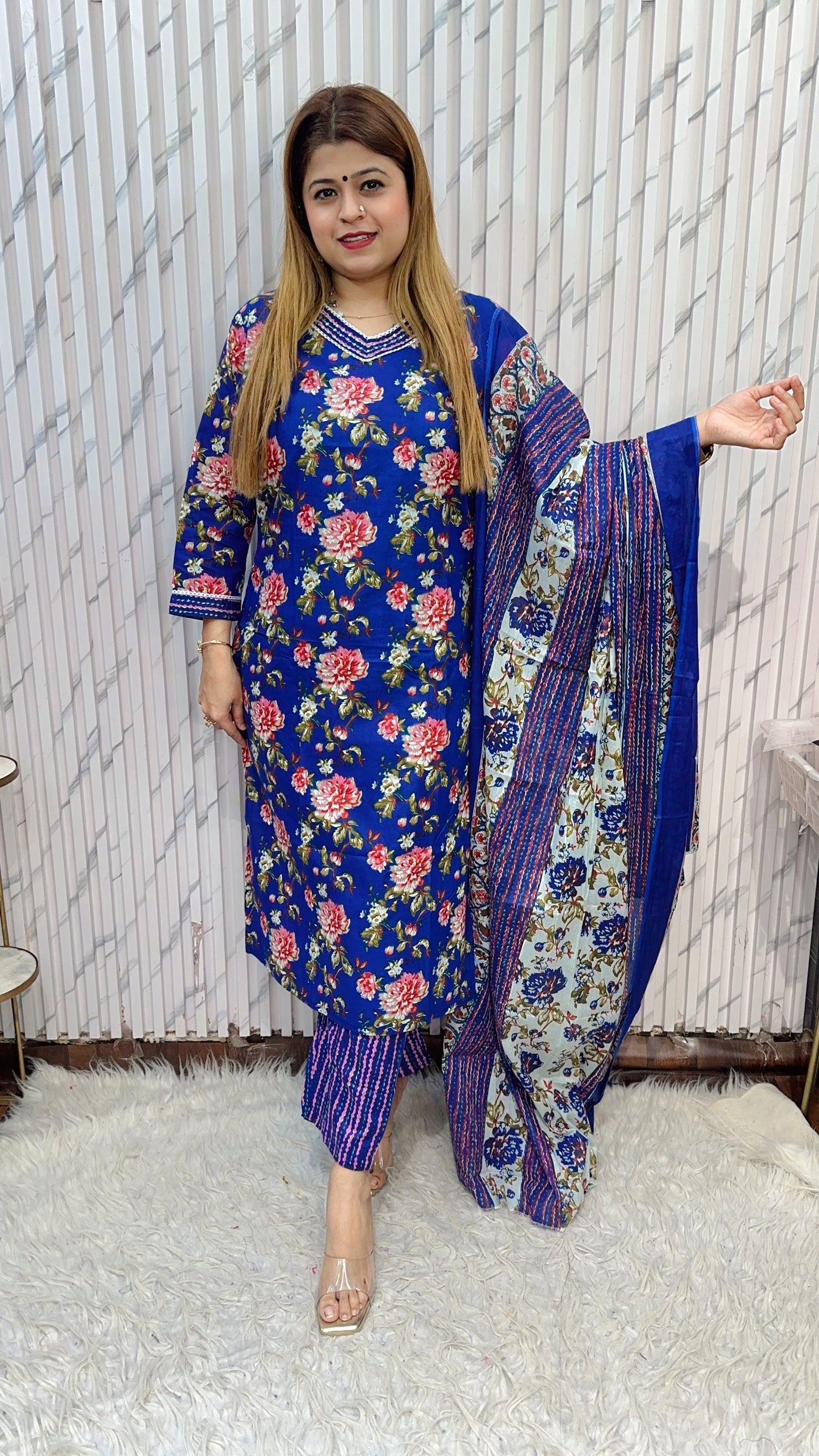 Pure Cotton Printed Suit Set