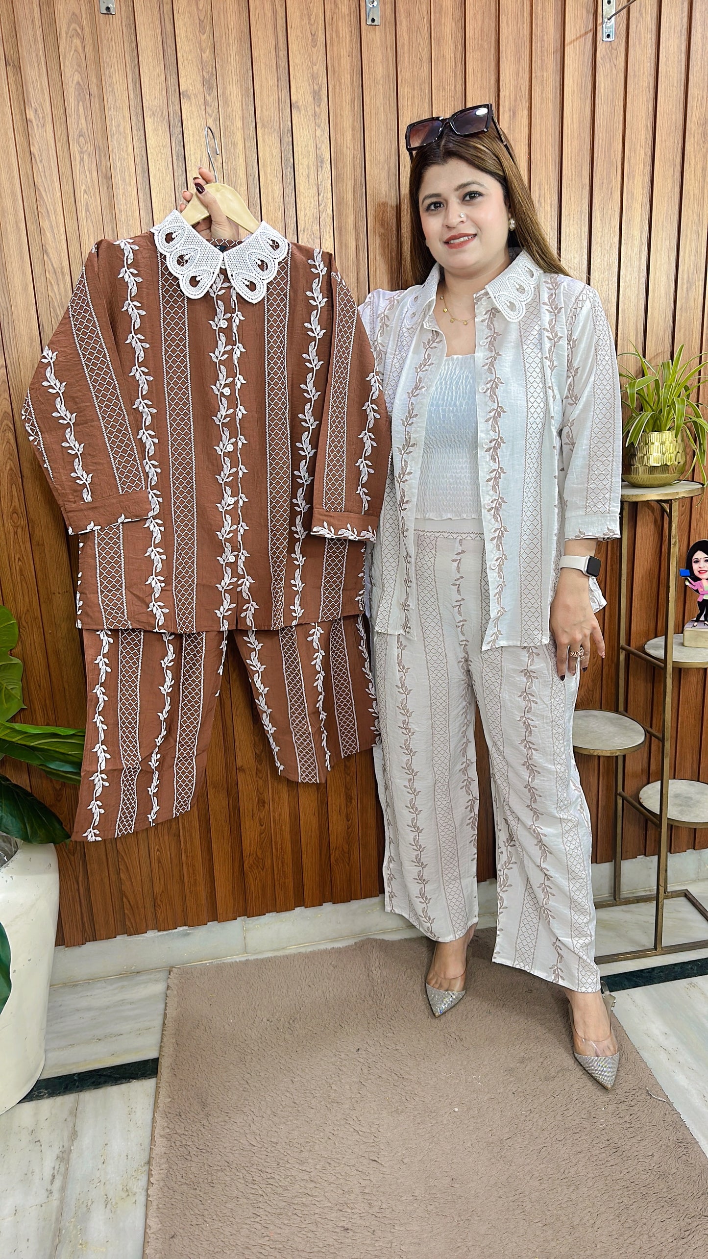 Nova Cotton Three Piece Coord Set