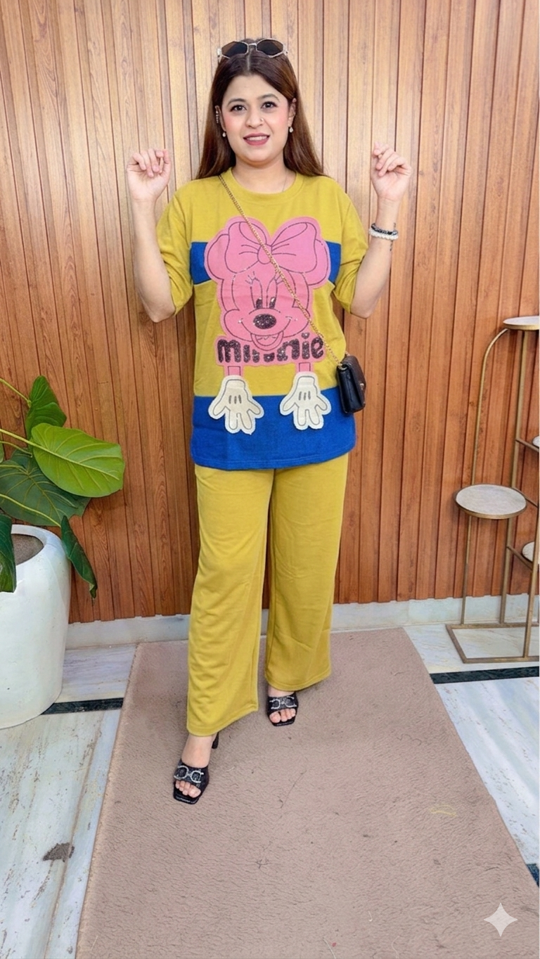 Minnie Mickey Imported Coord Set