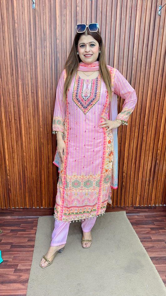 Sahiba pure muslin Suit