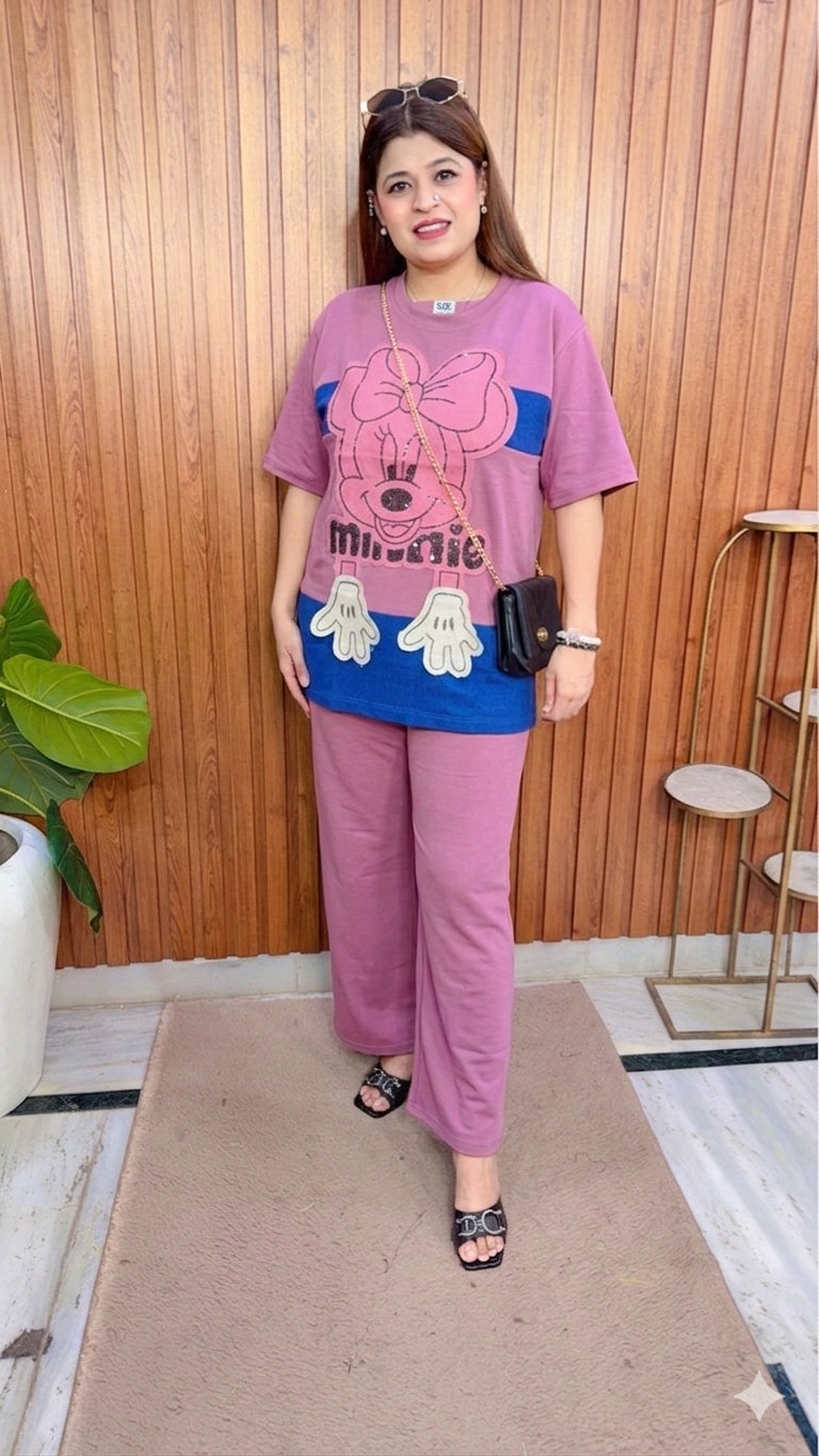 Minnie Mickey Imported Coord Set