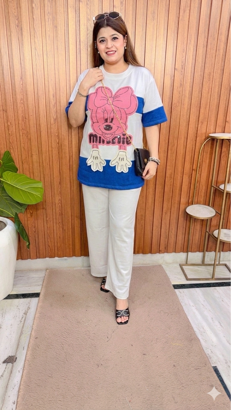 Minnie Mickey Imported Coord Set
