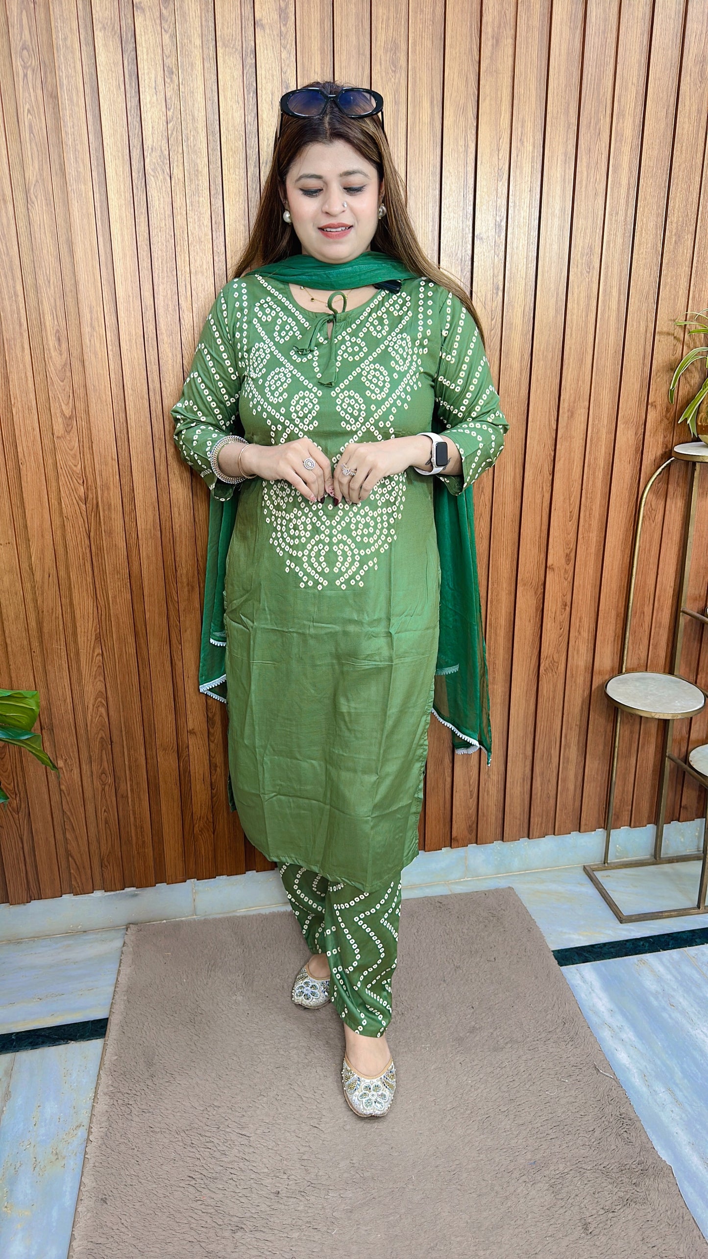 Bandhani Pure Cotton Suit