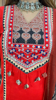 Dabu print Pure Cotton Suit