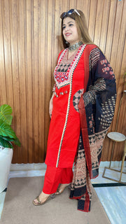 Dabu print Pure Cotton Suit