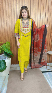 Dabu print Pure Cotton Suit