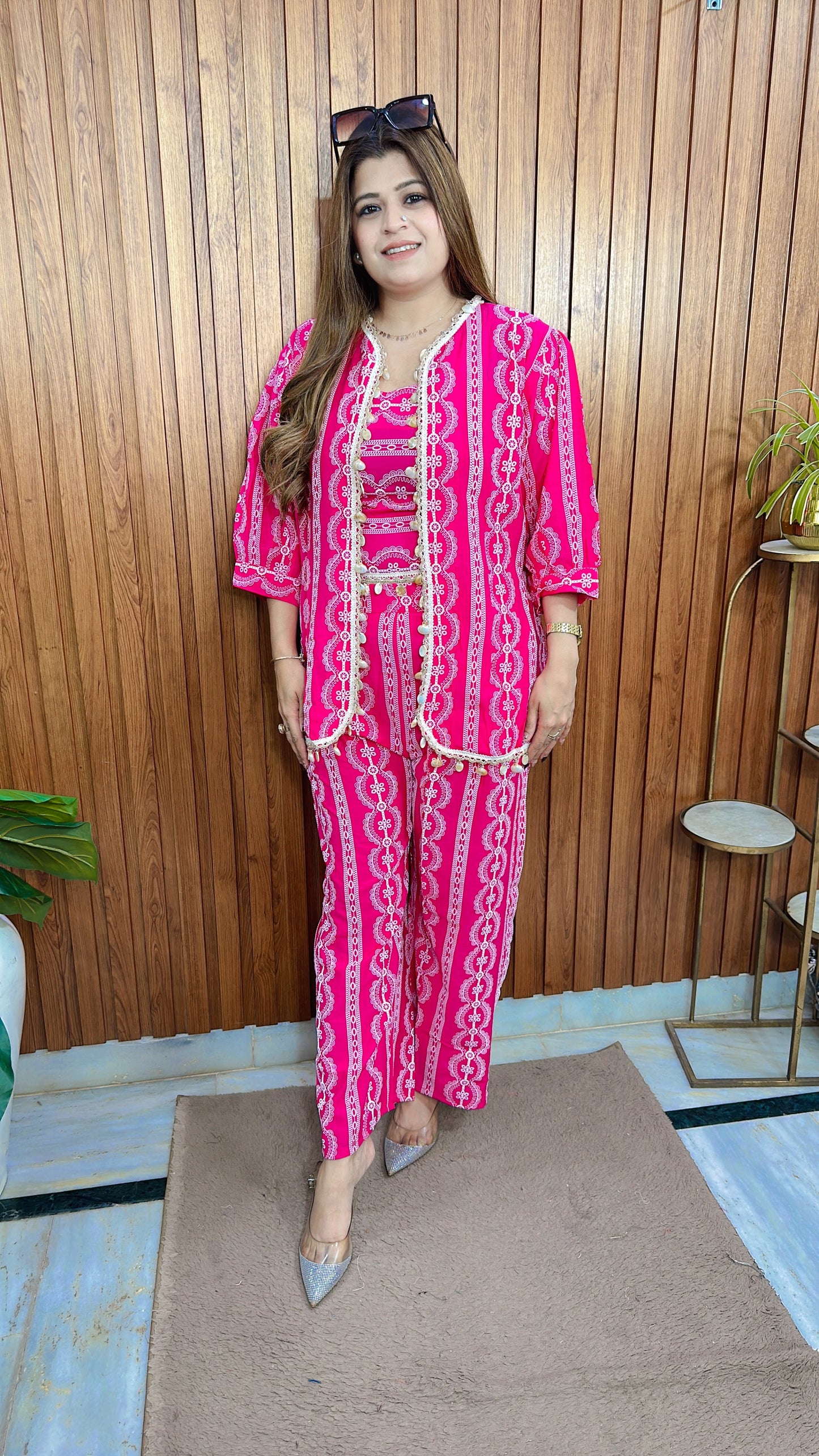 Boho shell Three Piece Coord set