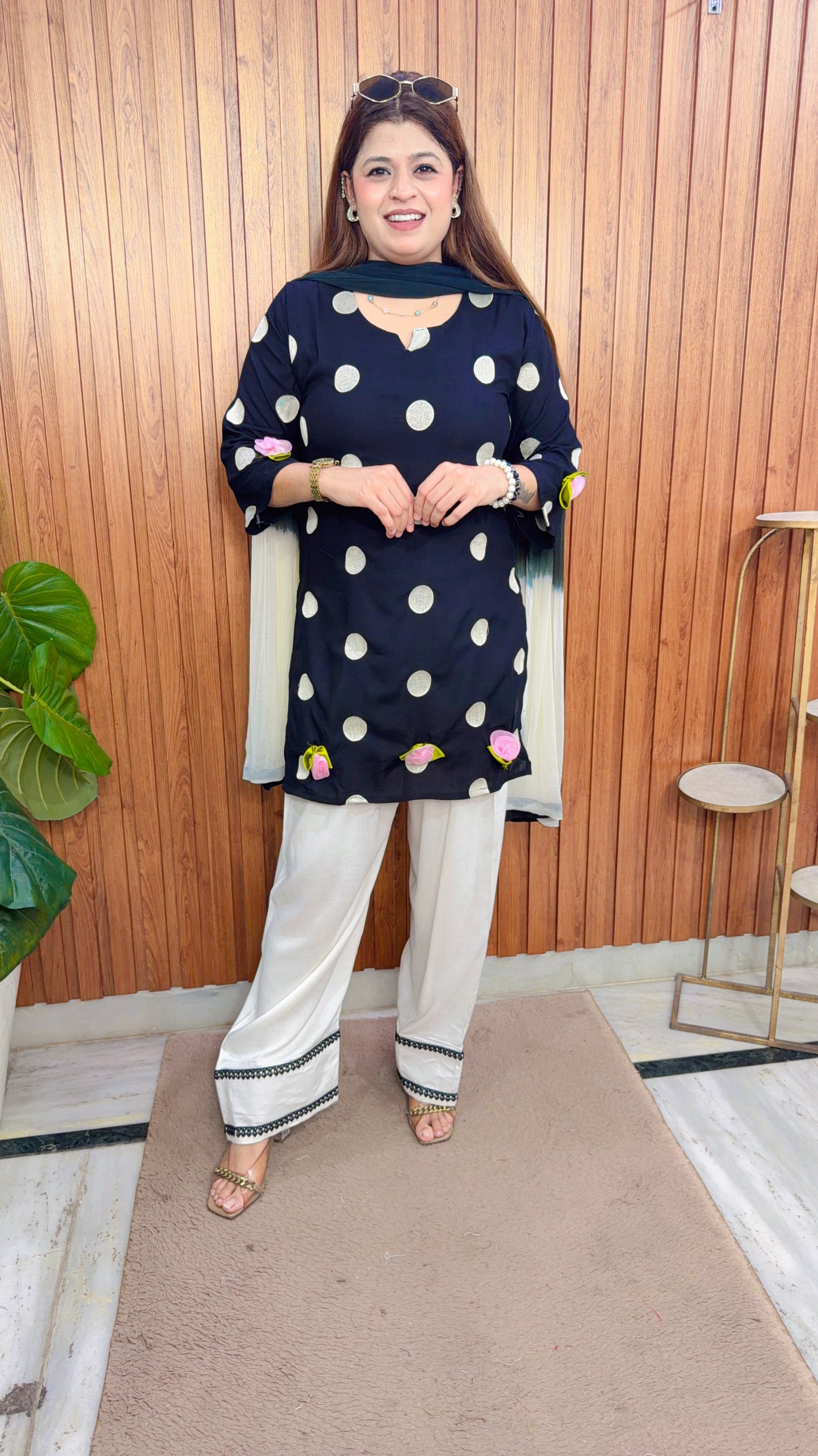 Sahiva Farshi Three Piece Suit
