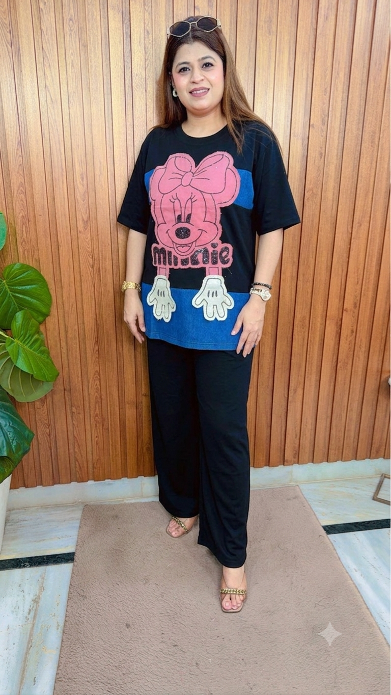 Minnie Mickey Imported Coord Set
