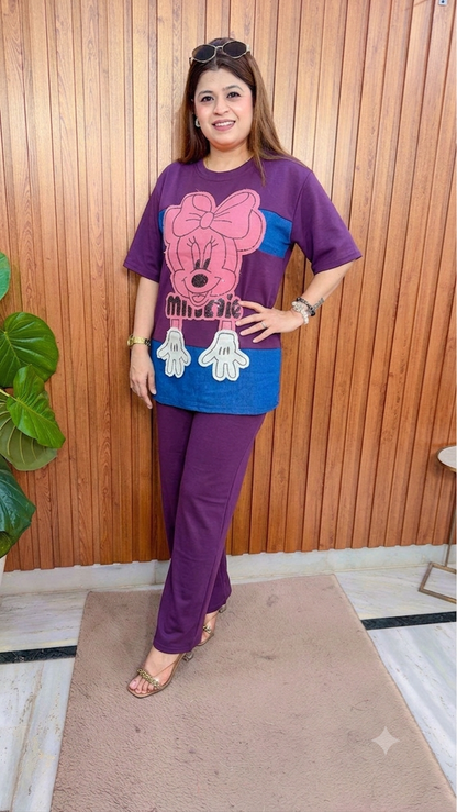 Minnie Mickey Imported Coord Set