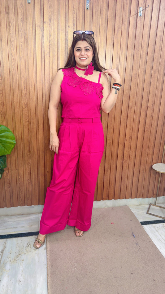 Off  Shoulder Two Piece Coord  Set