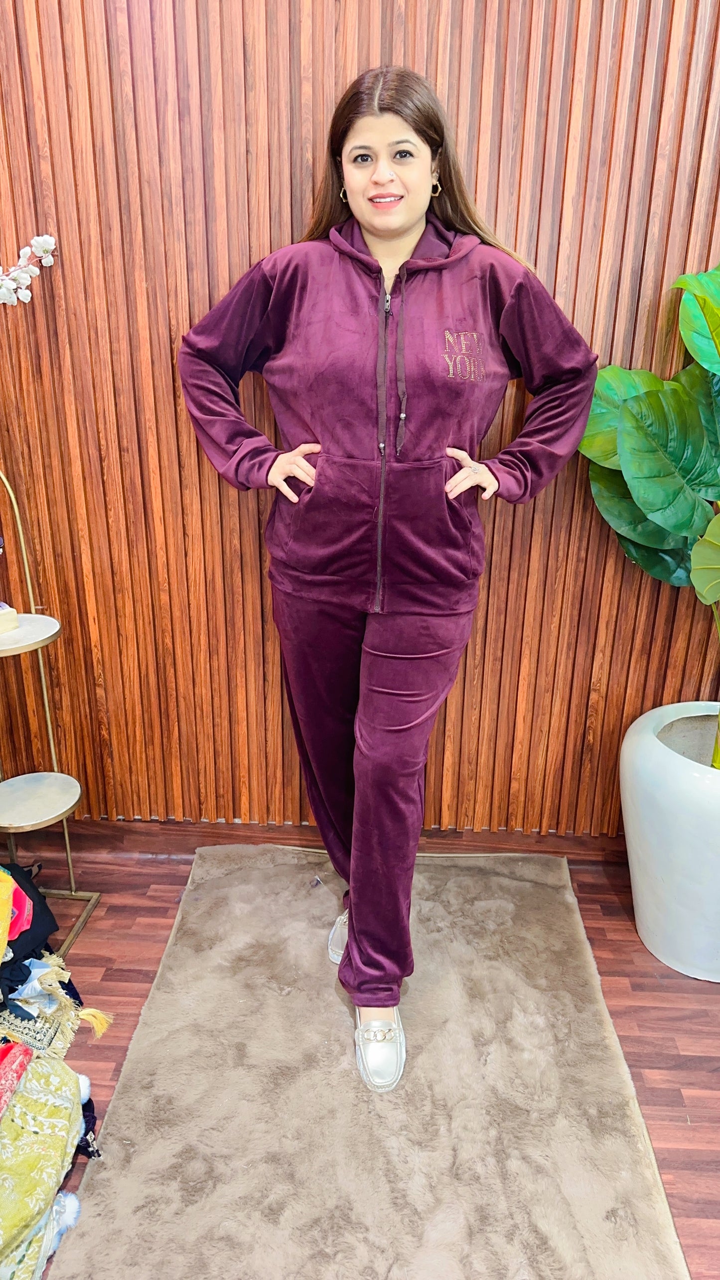 Velvet tracksuit Premium