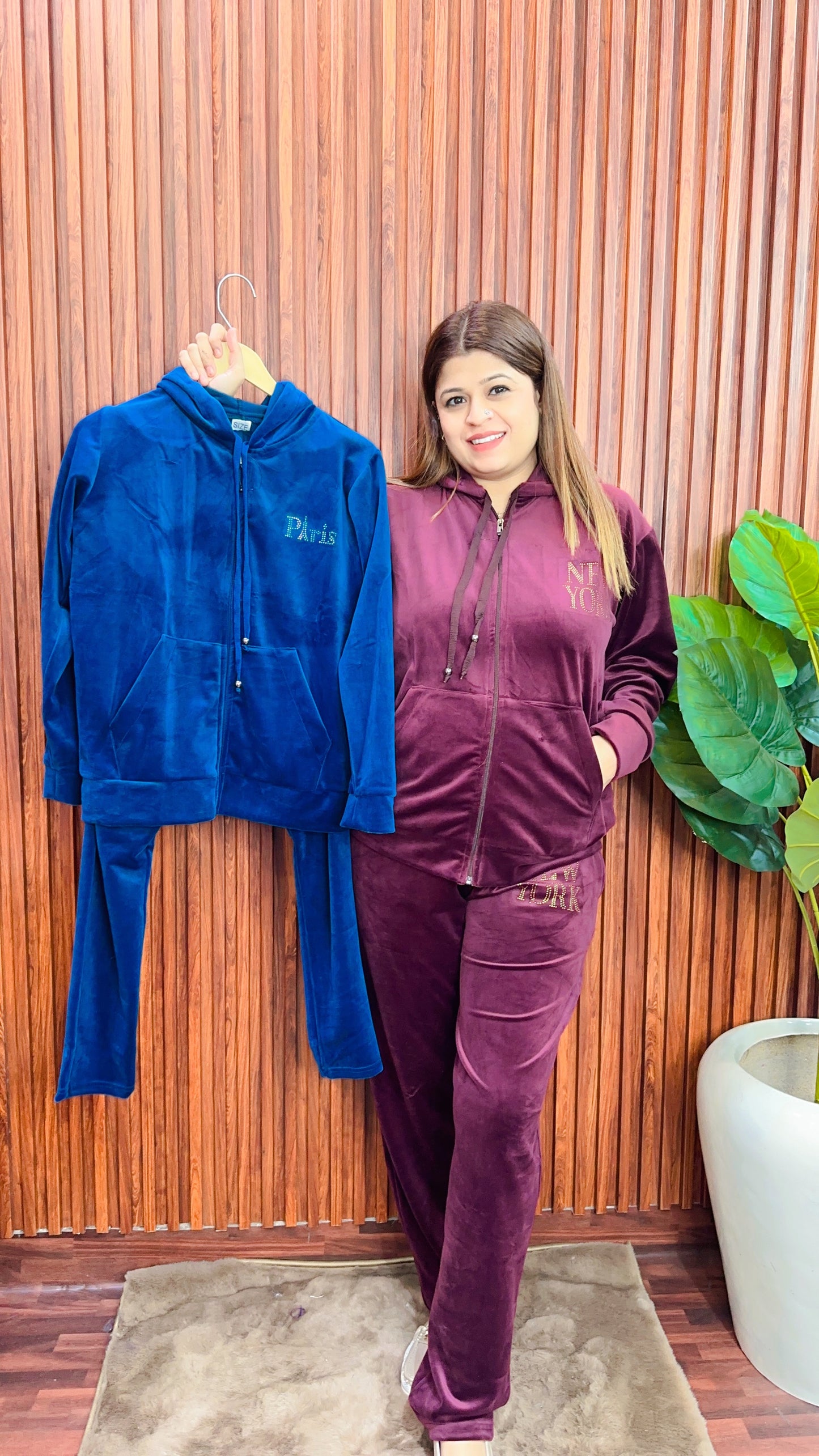 Velvet tracksuit Premium