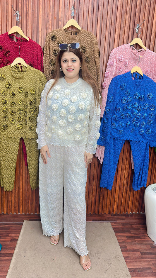Rose imported net coord set