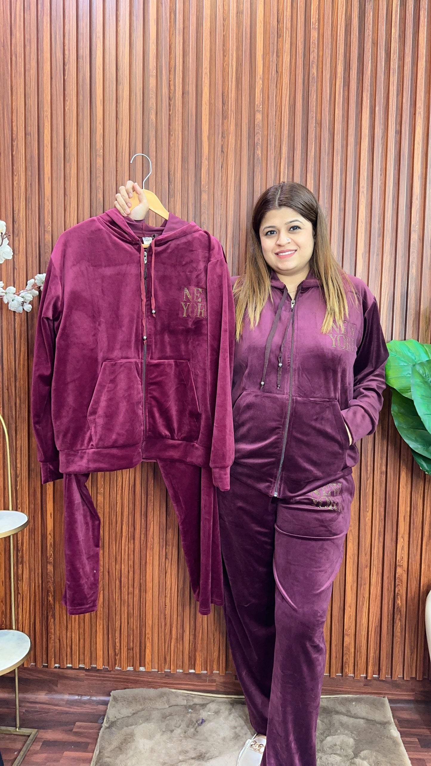 Velvet tracksuit Premium