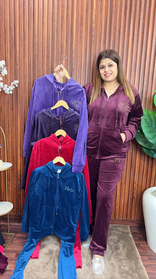 Velvet tracksuit Premium