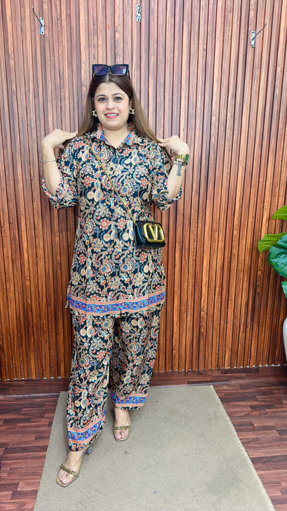 China silk coord set