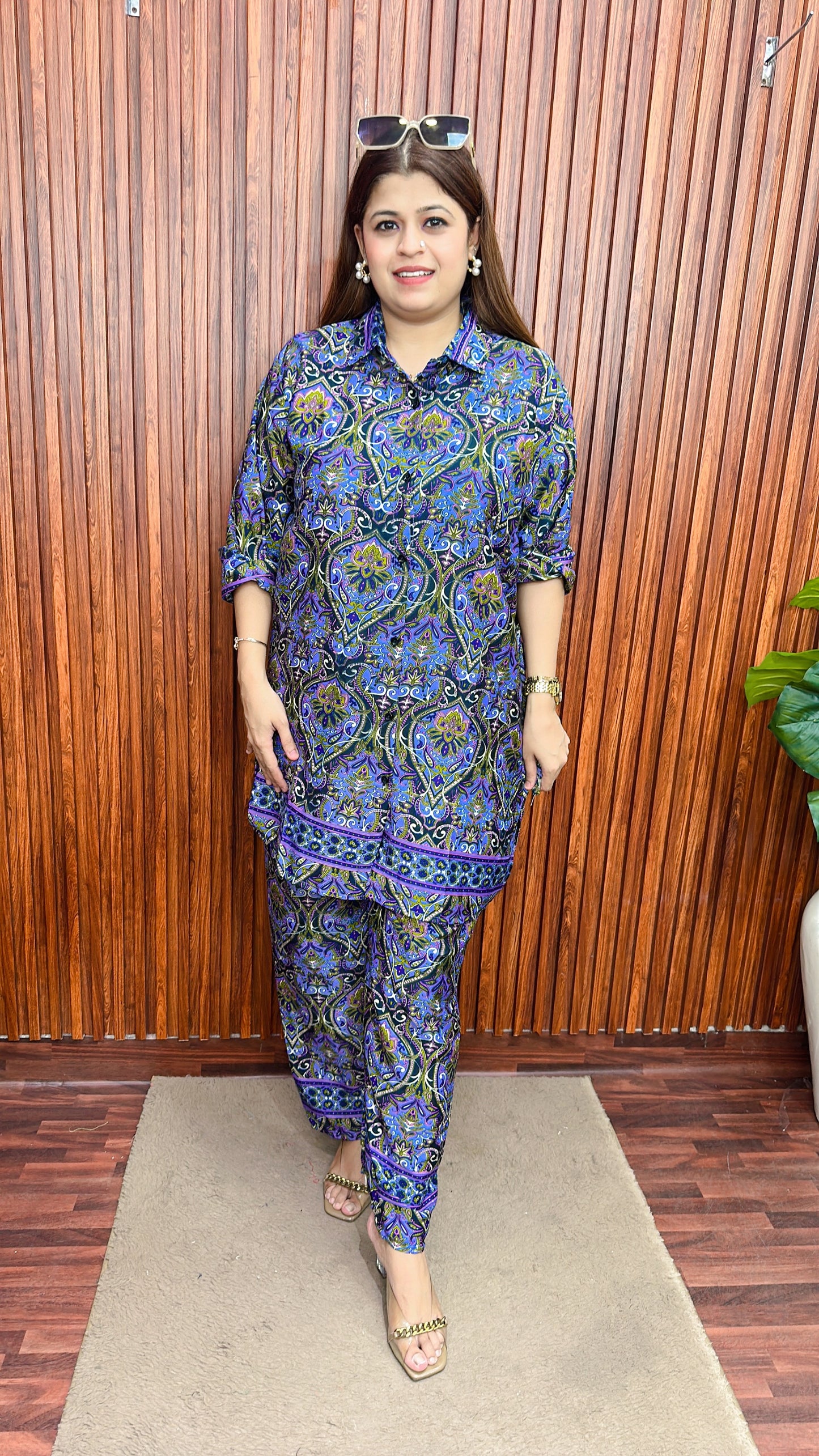 China silk coord set