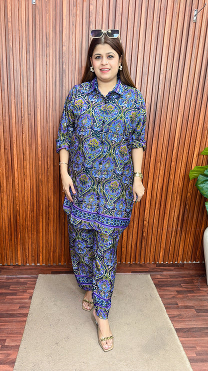 China silk coord set