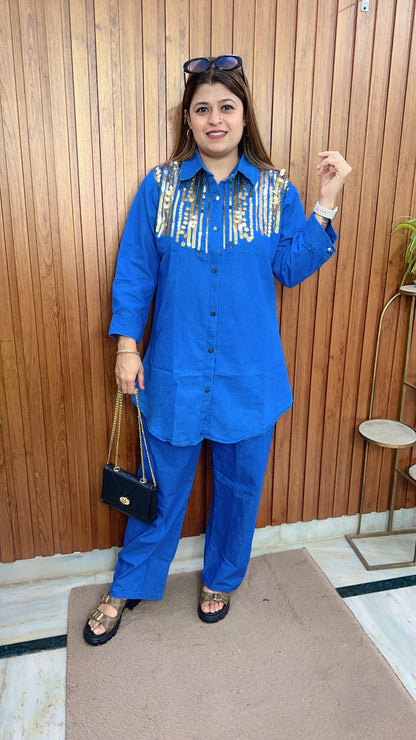 Denim Sequence Coord set