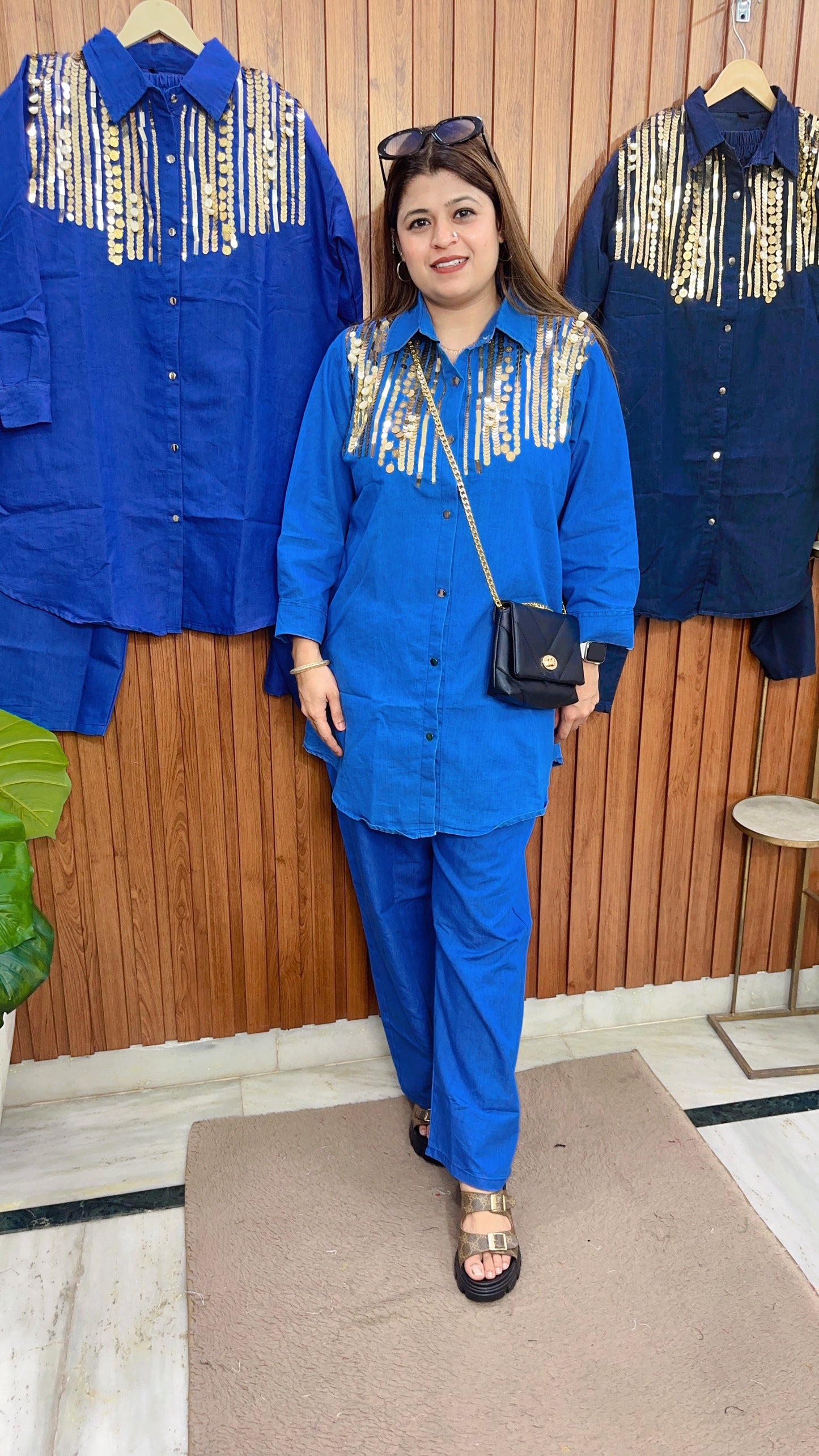 Denim Sequence Coord set