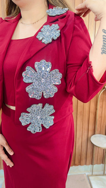 Premium Imported Lycra Skirt  Set