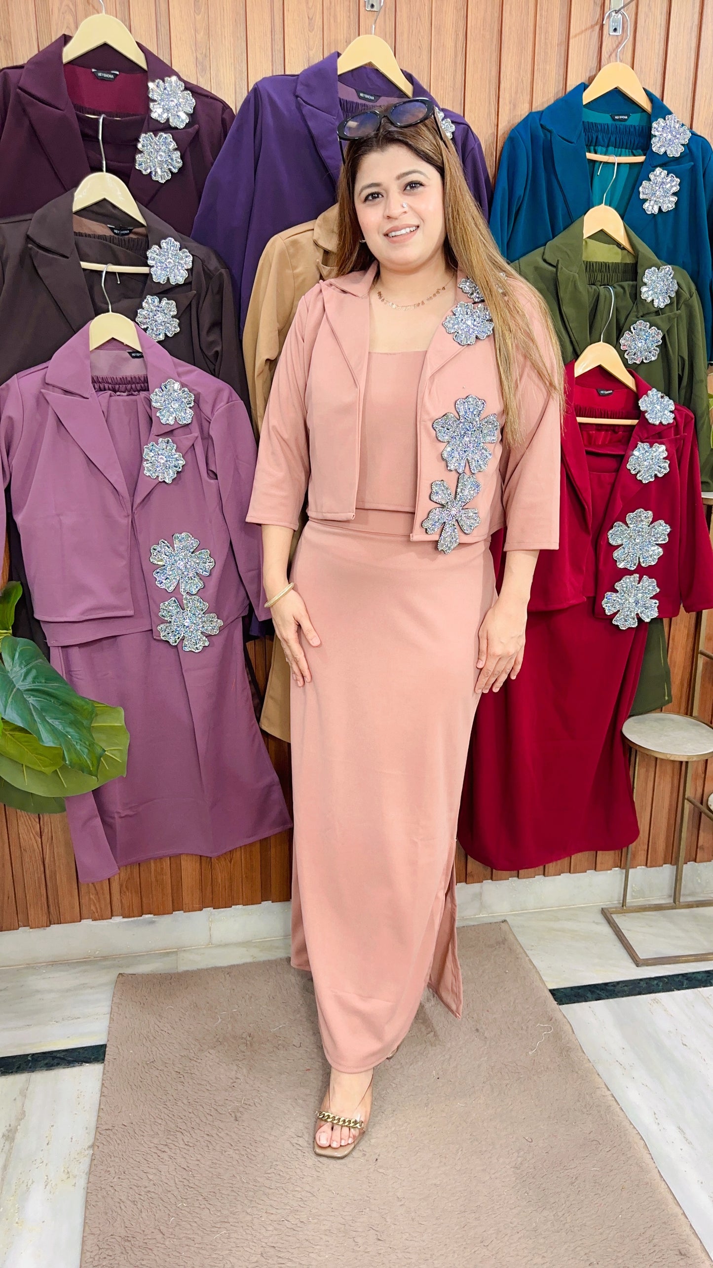 Premium Imported Lycra Skirt  Set