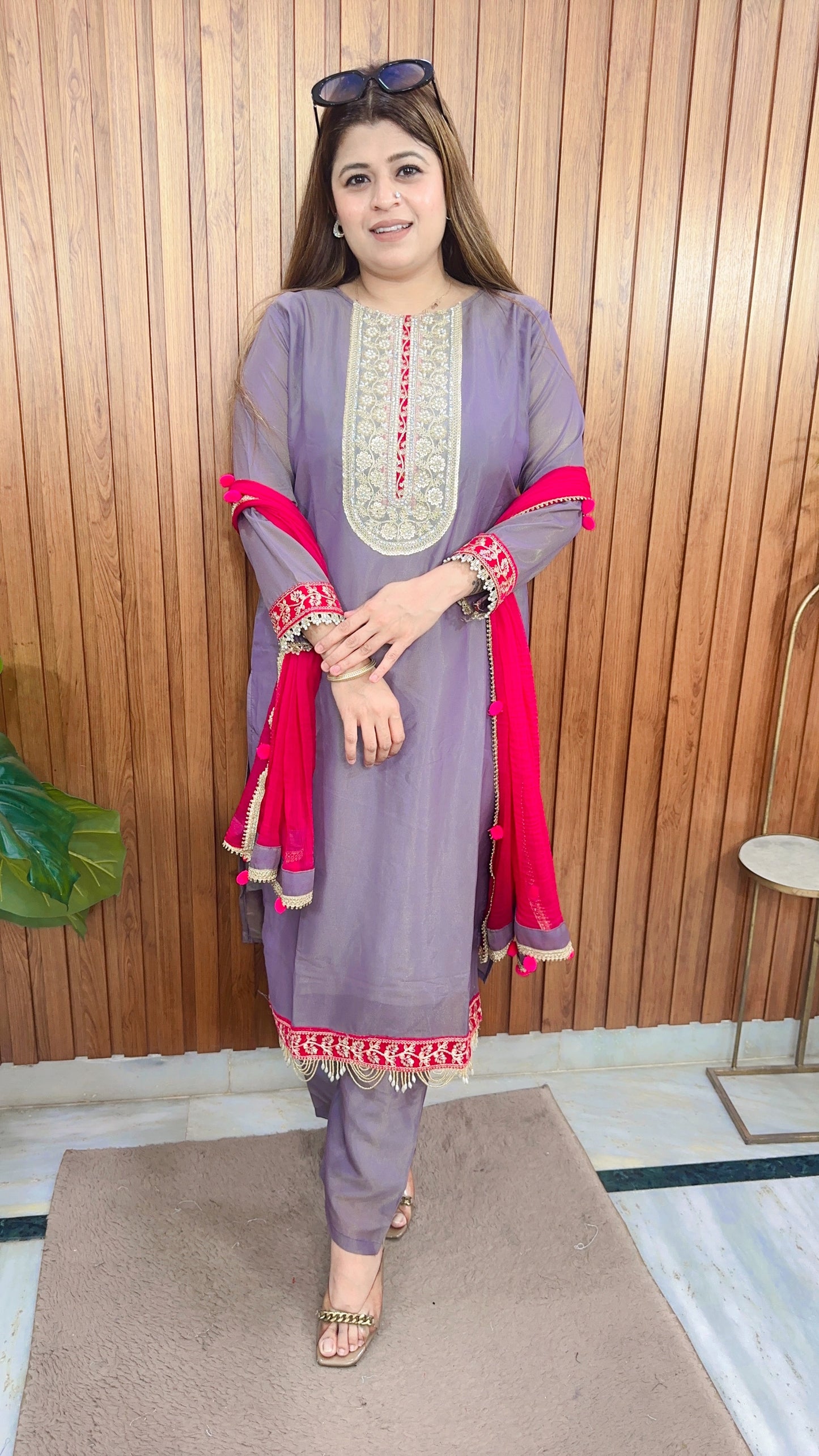 Kohinoor Shimmer cotton Suit
