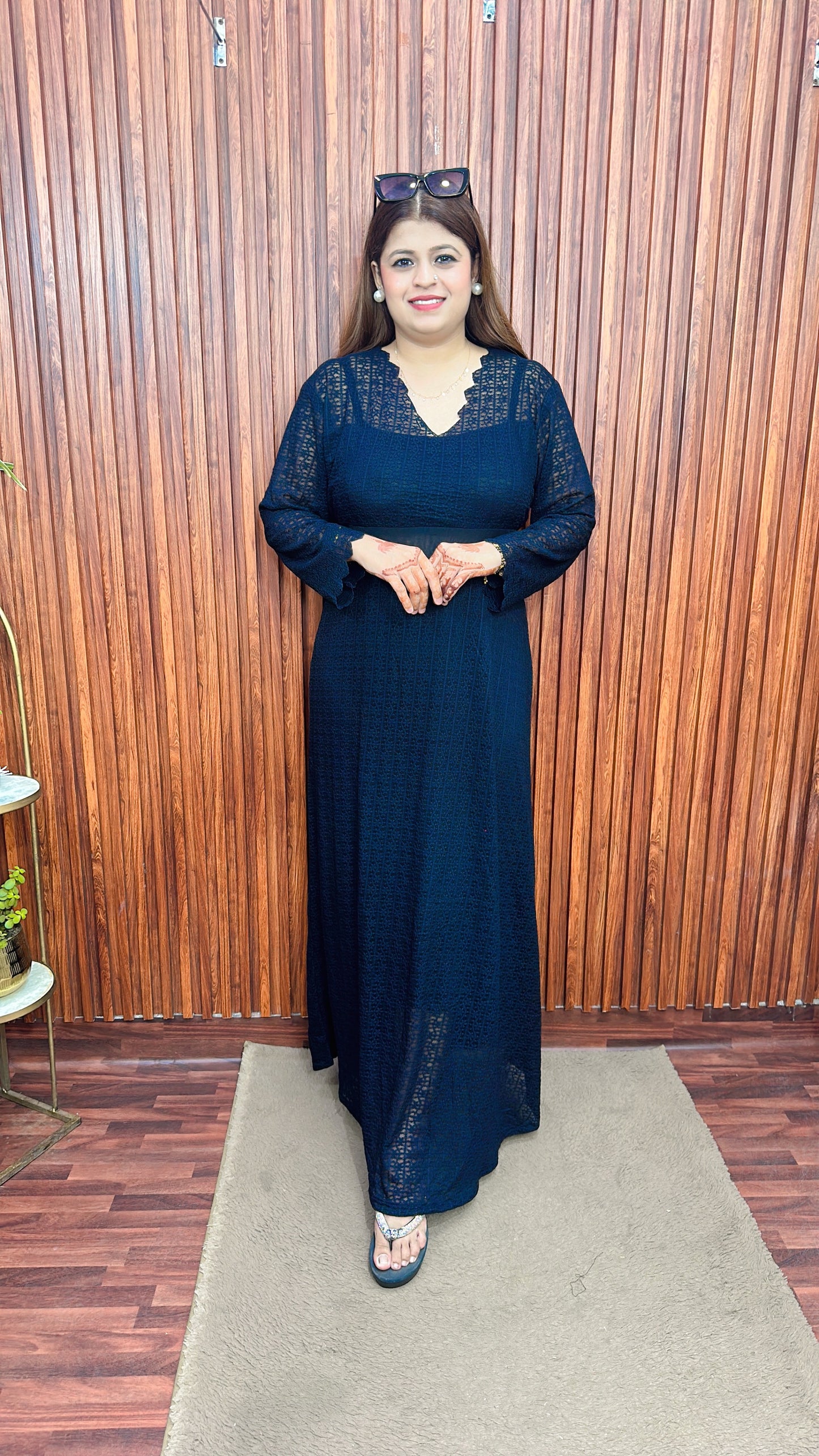 Liza imported Net Dress