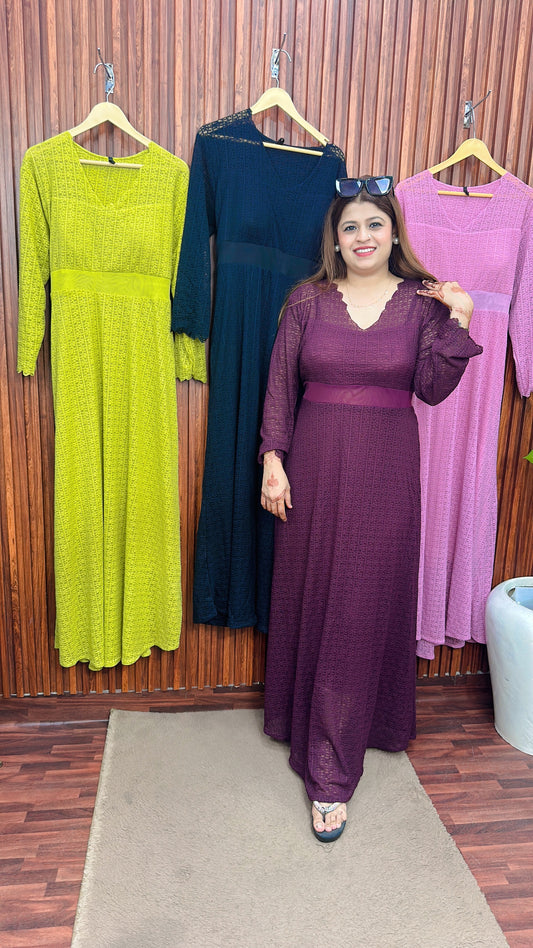 Liza imported Net Dress