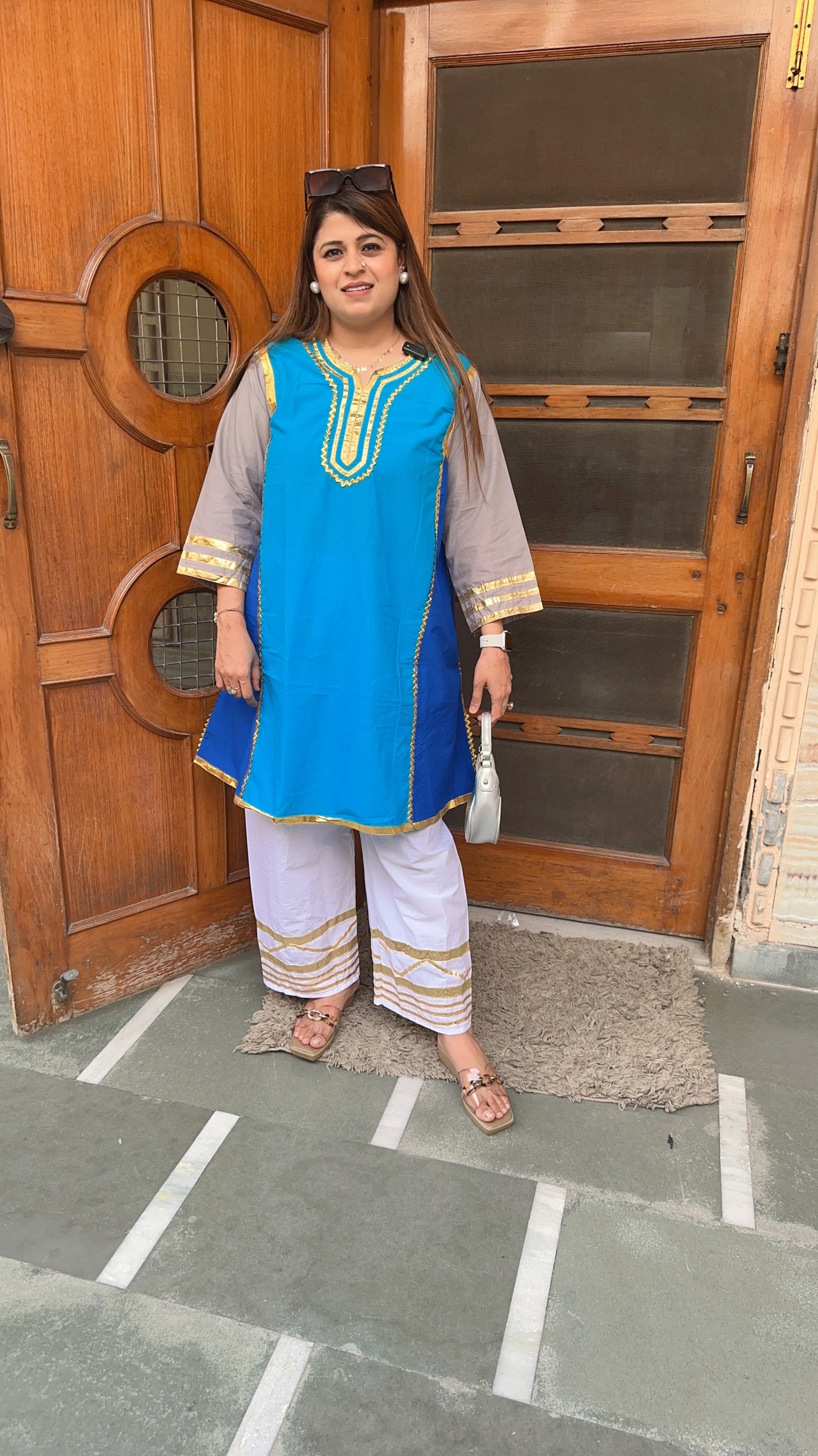 Kareena Pure Cotton Two Piece Coord set