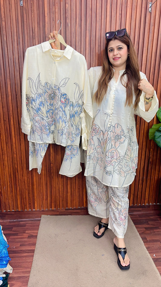 Floral cotton Coord set