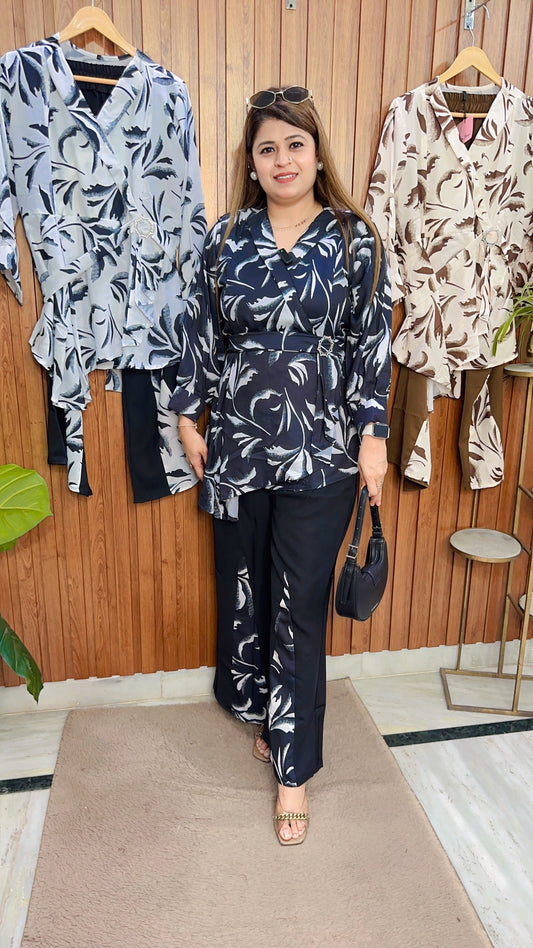 Misha Floral Two Piece Coord set